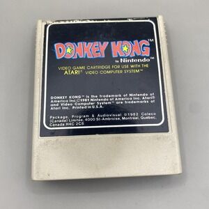 Donkey Kong (Atari 2600, 1982) Cartridge Only